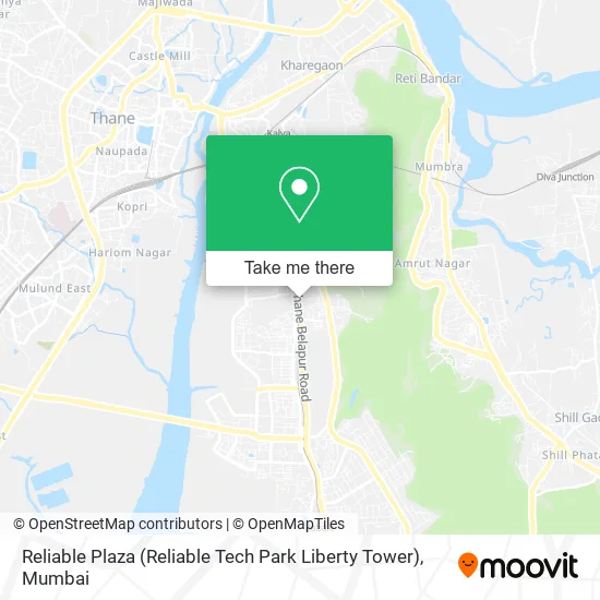 Reliable Plaza (Reliable Tech Park Liberty Tower) map