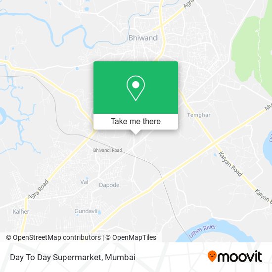 Day To Day Supermarket map