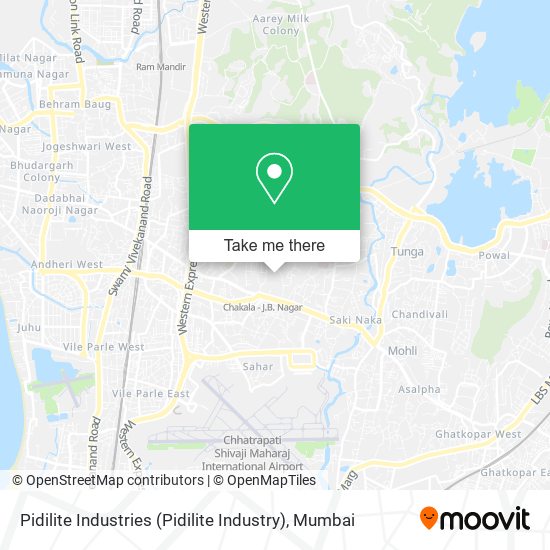 Pidilite Industries (Pidilite Industry) map