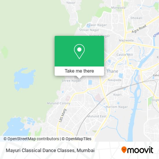 Mayuri Classical Dance Classes map