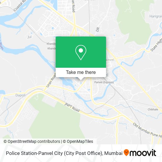 Police Station-Panvel City (City Post Office) map