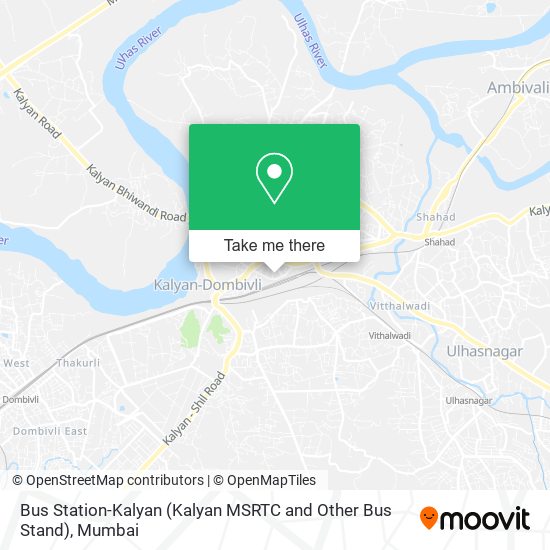 Bus Station-Kalyan (Kalyan MSRTC and Other Bus Stand) map