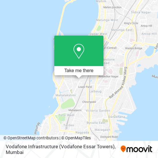 Vodafone Infrastructure (Vodafone Essar Towers) map