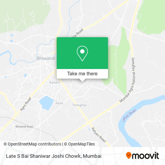 Late S Bai Shaniwar Joshi Chowk map