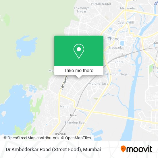 Dr.Ambederkar Road (Street Food) map