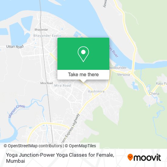 Yoga Junction-Power Yoga Classes for Female map