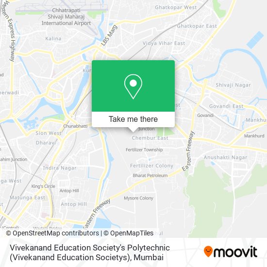 Vivekanand Education Society's Polytechnic (Vivekanand Education Societys) map