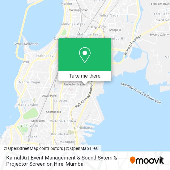 Kamal Art Event Management & Sound Sytem & Projector Screen on Hire map