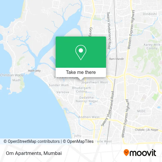 Om Apartments (Sundervan Complex) map