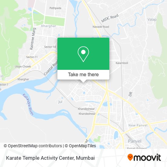 Karate Temple Activity Center map