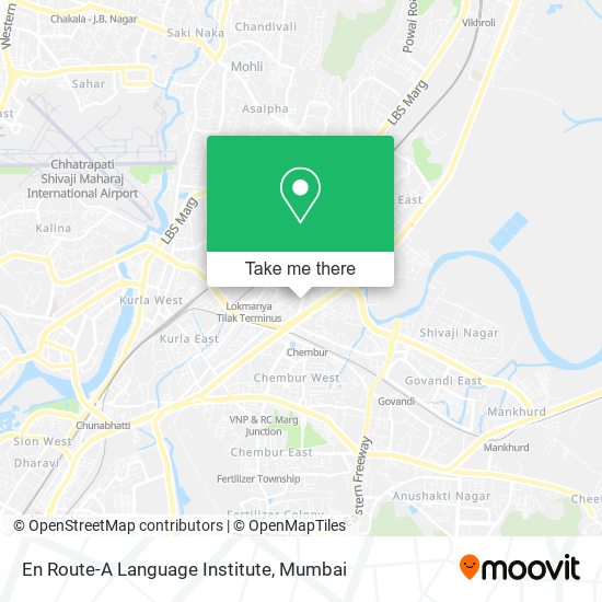 En Route-A Language Institute map