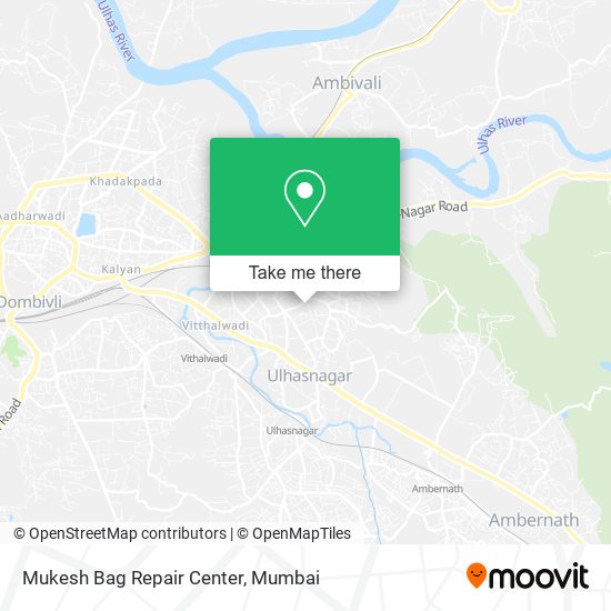 Mukesh Bag Repair Center map