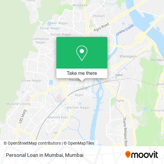 Personal Loan in Mumbai map