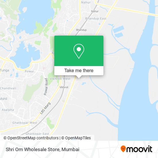 Shri Om Wholesale Store map