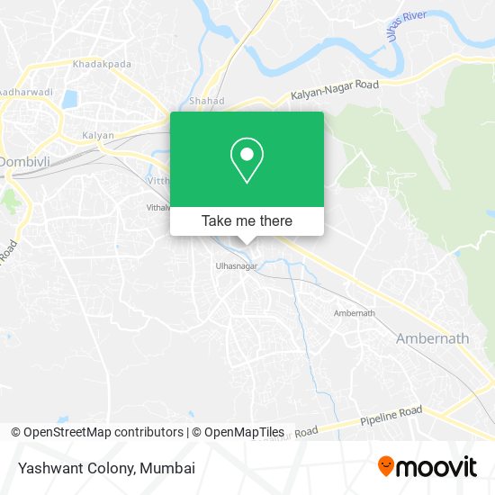 Yashwant Colony map