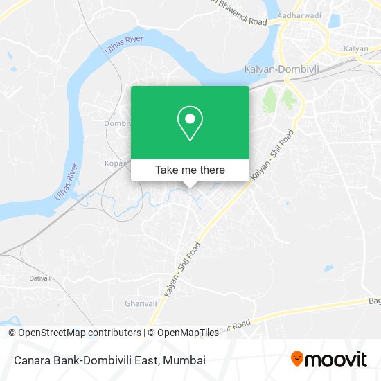 Canara Bank-Dombivili East map