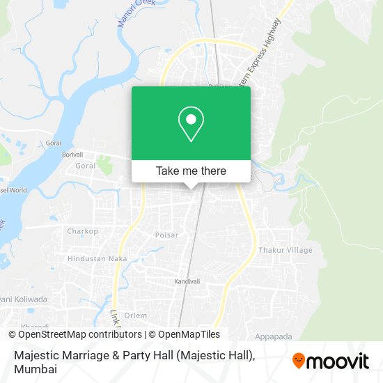 Majestic Marriage & Party Hall (Majestic Hall) map