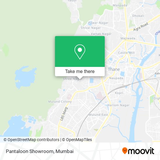 Pantaloon Showroom map