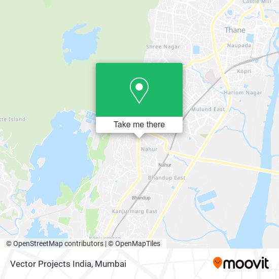 Vector Projects India map