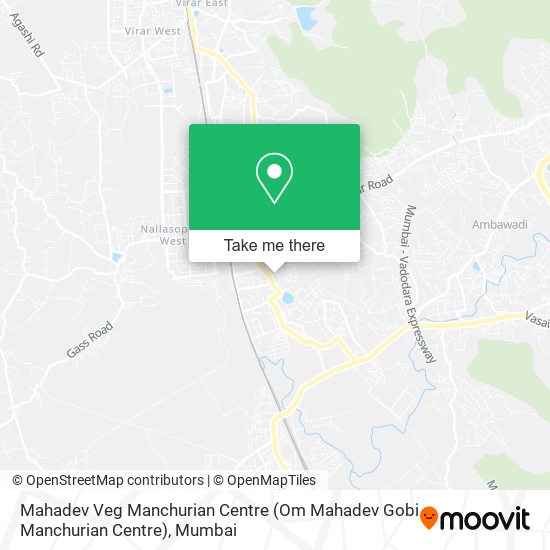 Mahadev Veg Manchurian Centre (Om Mahadev Gobi Manchurian Centre) map