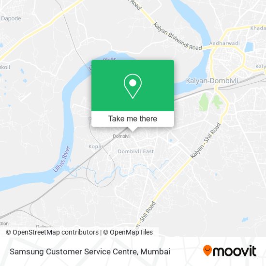 Samsung Customer Service Centre map