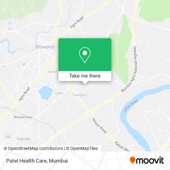 Patel Health Care map