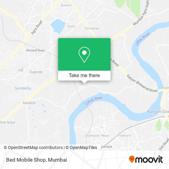 Bed Mobile Shop map