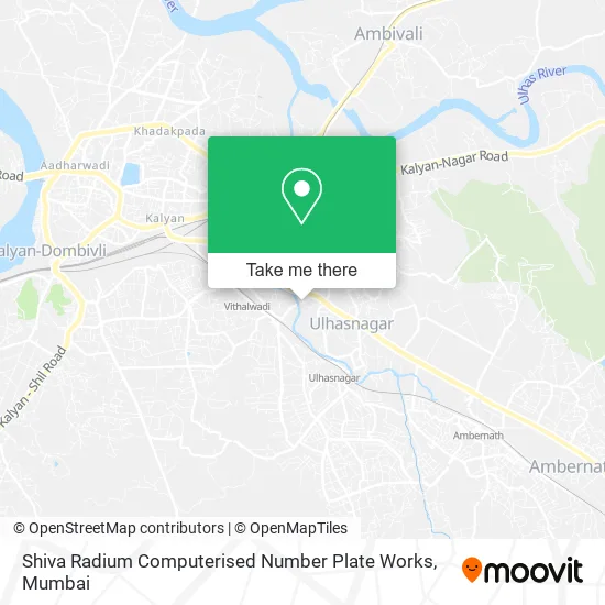 Shiva Radium Computerised Number Plate Works map