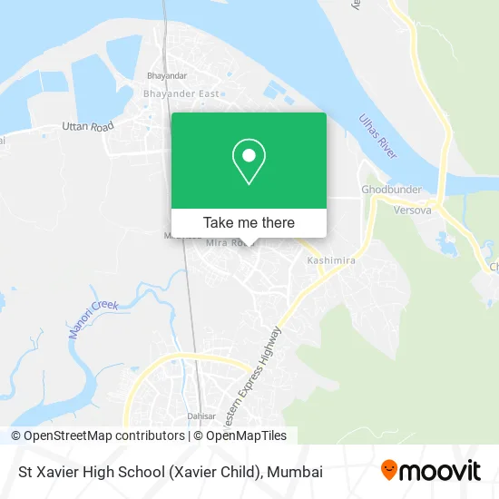 St Xavier High School (Xavier Child) map