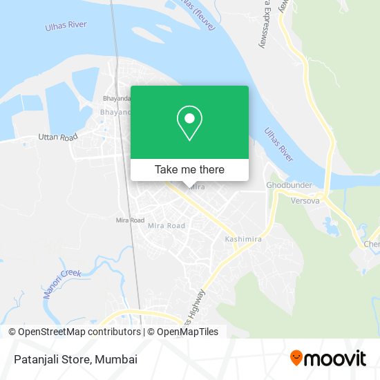 Patanjali Store map