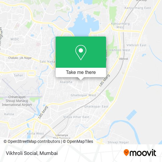 Vikhroli Social map