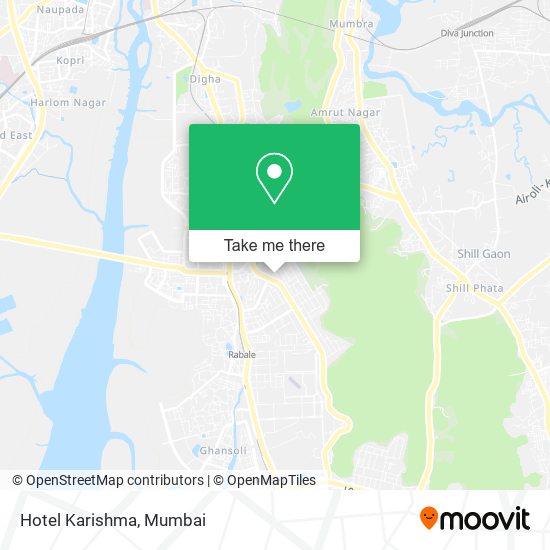 Hotel Karishma map