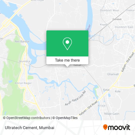 Ultratech Cement map