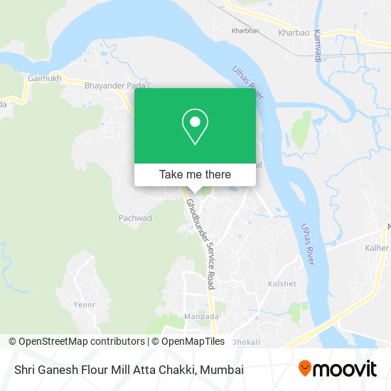 Shri Ganesh Flour Mill Atta Chakki map