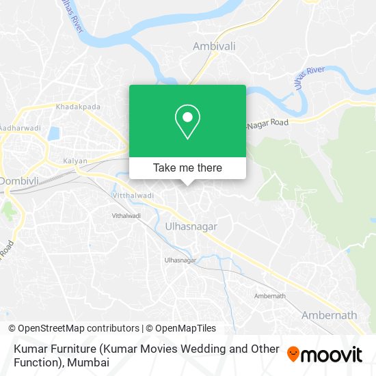 Kumar Furniture (Kumar Movies Wedding and Other Function) map