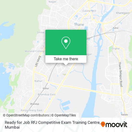 Ready for Job RFJ Competitive Exam Training Centre map