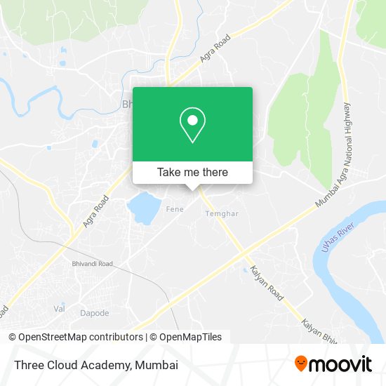 Three Cloud Academy map