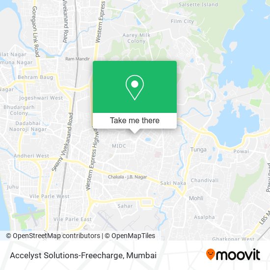 Accelyst Solutions-Freecharge map