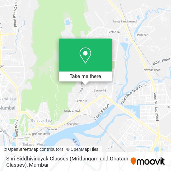 Shri Siddhivinayak Classes (Mridangam and Ghatam Classes) map