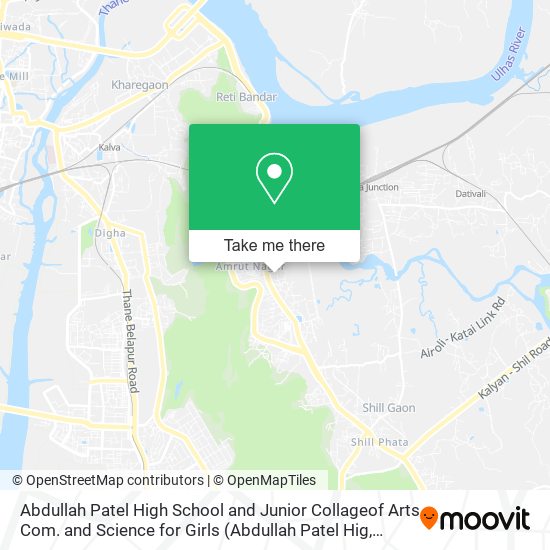 Abdullah Patel High School and Junior Collageof Arts Com. and Science for Girls map