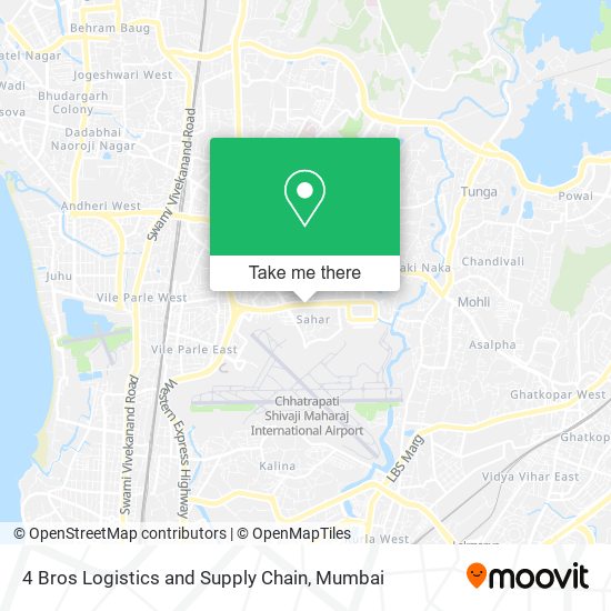 4 Bros Logistics and Supply Chain map