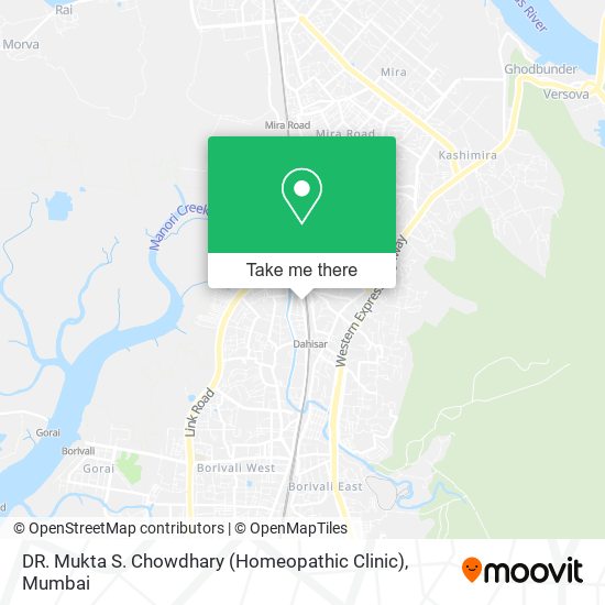 DR. Mukta S. Chowdhary (Homeopathic Clinic) map