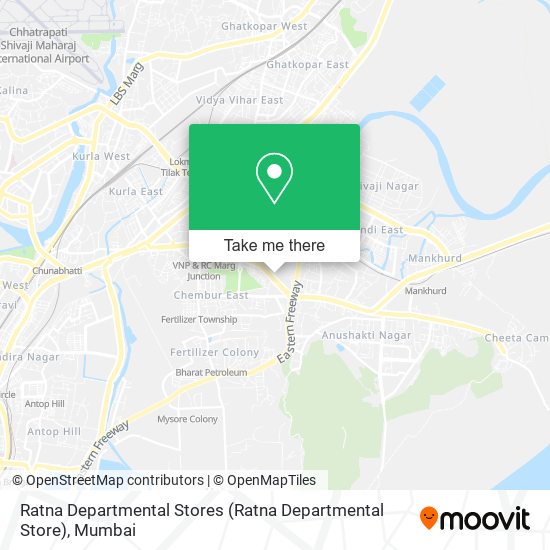 Ratna Departmental Stores map