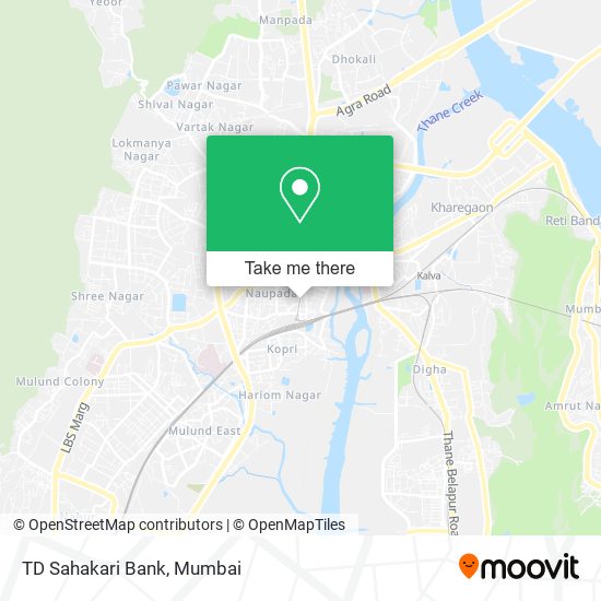 TD Sahakari Bank map