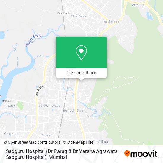 Sadguru Hospital (Dr Parag & Dr Varsha Agrawats Sadguru Hospital) map