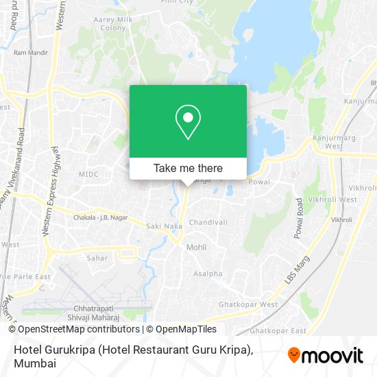 Hotel Gurukripa (Hotel Restaurant Guru Kripa) map