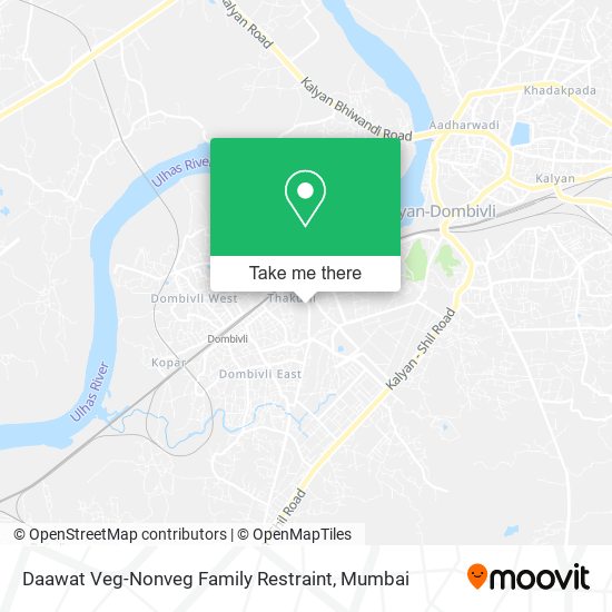 Daawat Veg-Nonveg Family Restraint map