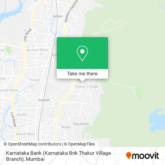 Karnataka Bank (Karnataka Bnk Thakur Village Branch) map