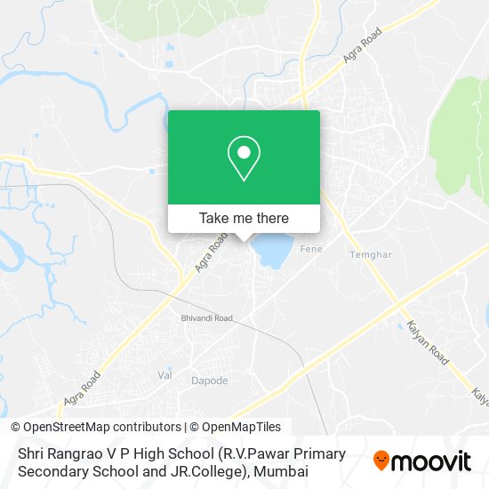 Shri Rangrao V P High School (R.V.Pawar Primary Secondary School and JR.College) map