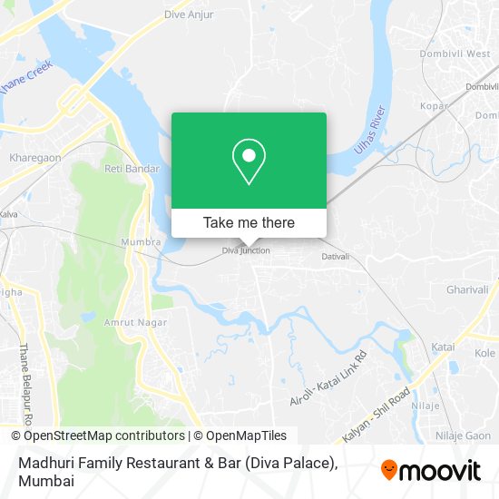 Madhuri Family Restaurant & Bar (Diva Palace) map